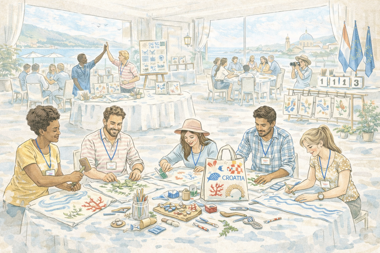 Fashion Design Competition for company retreats in Dubrovnik