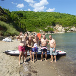 Giant Sup on Šunj beach